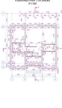 Дом 110м², 1-этажный, участок 7 сот.  