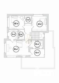 Дом 372м², 3-этажный, участок 10 сот.  