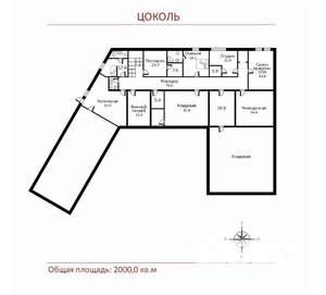 Дом 2000м², 2-этажный, участок 41 сот.  
