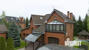 Коттедж 540м², 4-этажный, участок 12 сот.  