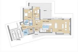 Дом 600м², 2-этажный, участок 22 сот.  