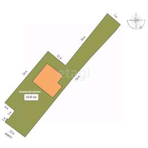 Дом 450м², 2-этажный, участок 33 сот.  
