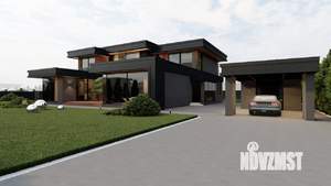 Коттедж 450м&sup2;, 2-этажный, участок 14 сот.  