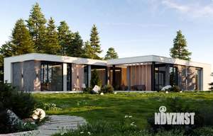 Коттедж 230м², 1-этажный, участок 10 сот.  