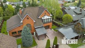 Коттедж 540м², 4-этажный, участок 12 сот.  