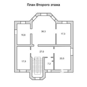 Дом 621м², 3-этажный, участок 15 сот.  