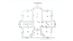 Дом 998м&sup2;, 3-этажный, участок 24 сот.  