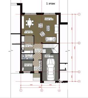 Таунхаус 340м², 2-этажный, участок 11 сот.  
