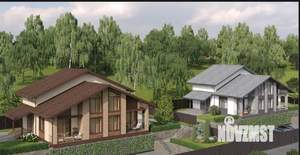 Коттедж 213м&sup2;, 2-этажный, участок 6 сот.  