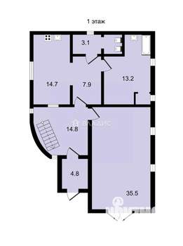 Дом 250м², 2-этажный, участок 6 сот.  