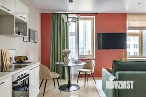 Студия квартира, посуточно, 40м2, 38/43 этаж