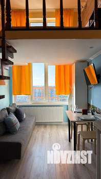 Студия квартира, посуточно, 20м2, 32/33 этаж