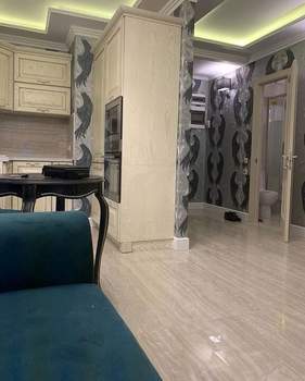 Студия квартира, на длительный срок, 38м2, 4/8 этаж
