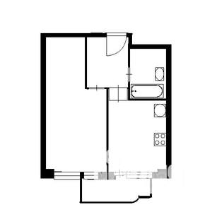 1-к квартира, на длительный срок, 40м2, 11/34 этаж