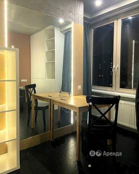 Студия квартира, на длительный срок, 27м2, 17/42 этаж