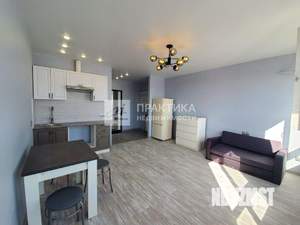 Студия квартира, на длительный срок, 27м2, 4/8 этаж