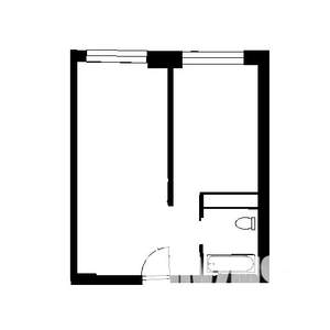 1-к квартира, на длительный срок, 33м2, 8/8 этаж
