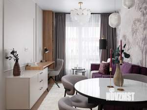 1-к квартира, на длительный срок, 36м2, 4/9 этаж