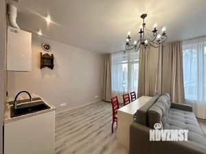 Студия квартира, на длительный срок, 34м2, 1/12 этаж