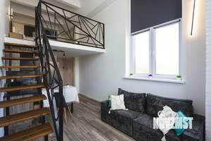 1-к квартира, посуточно, 46м2, 1/1 этаж