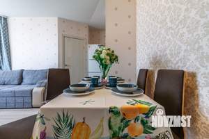 3-к квартира, посуточно, 65м2, 1/1 этаж