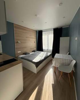 Студия квартира, на длительный срок, 23м2, 2/17 этаж