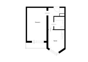 1-к квартира, посуточно, 39м2, 4/17 этаж