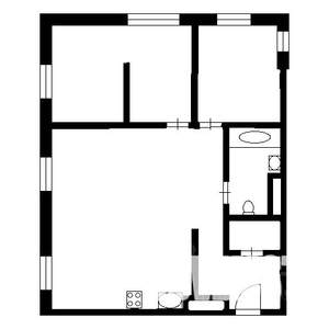 3-к квартира, на длительный срок, 78м2, 39/44 этаж