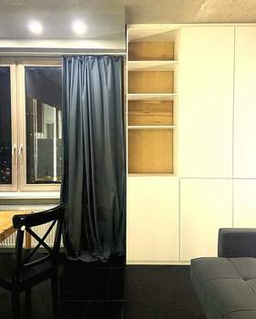 Студия квартира, на длительный срок, 27м2, 17/42 этаж