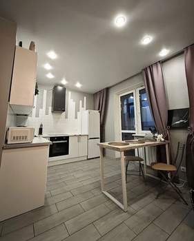 Студия квартира, на длительный срок, 38м2, 8/19 этаж