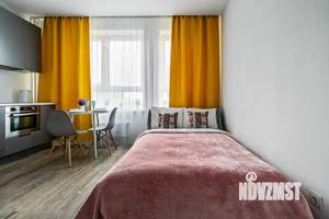 Студия квартира, посуточно, 21м2, 12/25 этаж