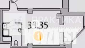 Студия квартира, на длительный срок, 34м2, 10/25 этаж