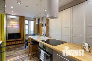 1-к квартира, посуточно, 36м2, 13/43 этаж