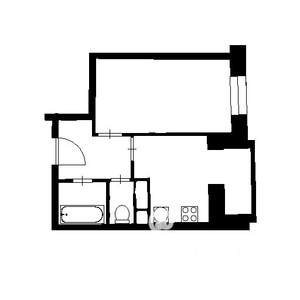 1-к квартира, на длительный срок, 33м2, 2/8 этаж