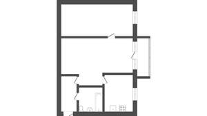 2-к квартира, на длительный срок, 44м2, 4/5 этаж