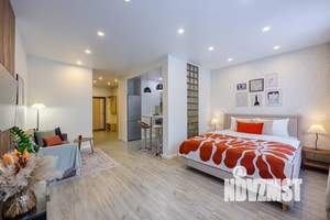 Студия квартира, посуточно, 40м2, 6/25 этаж