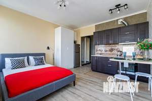 Студия квартира, посуточно, 25м2, 18/33 этаж