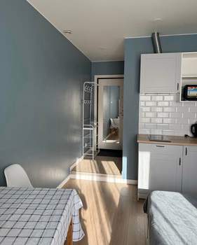 Студия квартира, на длительный срок, 23м2, 2/17 этаж