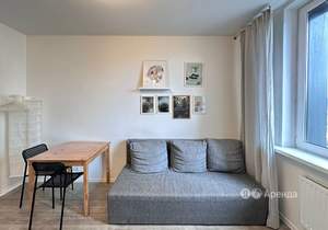 Студия квартира, на длительный срок, 19м2, 4/30 этаж