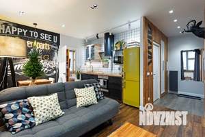 2-к квартира, посуточно, 50м2, 1/1 этаж