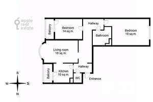 3-к квартира, на длительный срок, 93м2, 18/30 этаж