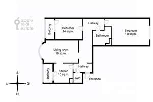 3-к квартира, на длительный срок, 93м2, 18/30 этаж