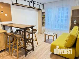 1-к квартира, посуточно, 40м2, 6/9 этаж