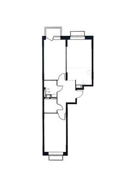 2-к квартира, на длительный срок, 58м2, 4/9 этаж