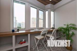 1-к квартира, посуточно, 59м2, 9/21 этаж