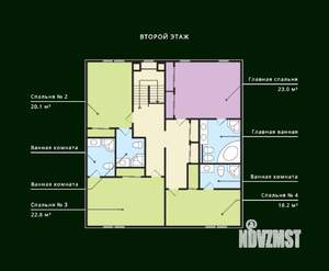 6-к квартира, на длительный срок, 250м2, 1/2 этаж