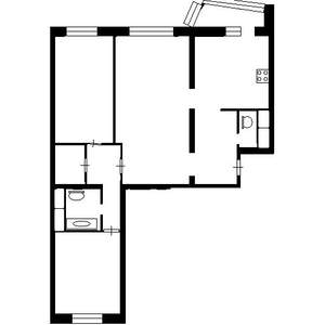 3-к квартира, на длительный срок, 100м2, 14/16 этаж