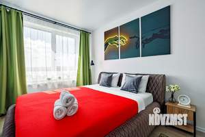 1-к квартира, посуточно, 40м2, 1/1 этаж