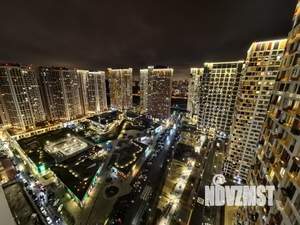 Студия квартира, на длительный срок, 27м2, 27/32 этаж