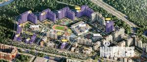 1-к квартира, на длительный срок, 38м2, 7/25 этаж